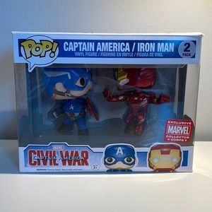 Captain America / Iron Man Pop figure